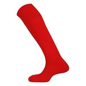 Mitre Childrens/Kids Mercury Plain Football Socks / Scarlet